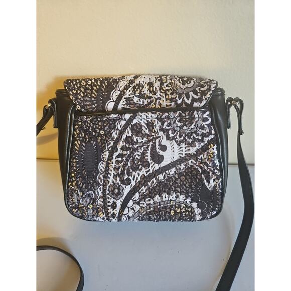Vera Bradley Summer Sparkle Crossbody Bag MIDNIGHT PAISLEY Small‎ Purse - Picture 4 of 10